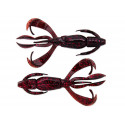 Leurre KEITECH Crazy flapper 2.8inch Black cherry