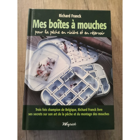 Mes boites à mouches pour la pêche en rivière et réservoir