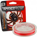 Tresse SPIDERWIRE Stealth smooth Rouge SSM8 0.19mm 18 kg 150m