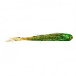 Pike tube FLY SCENE Sheep head green gold