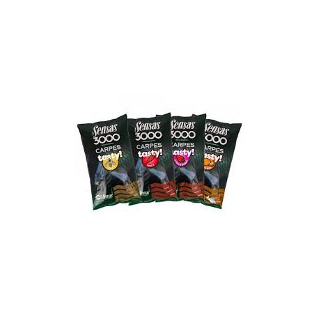 Starter SENSAS 3000 Carp tasty garlic 1kg