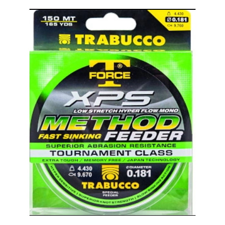 Nylon TRABUCCO XPS method feeder 0.25mm 150m  7.9kg