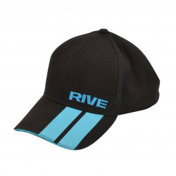 Casquette RIVE noire turquoise