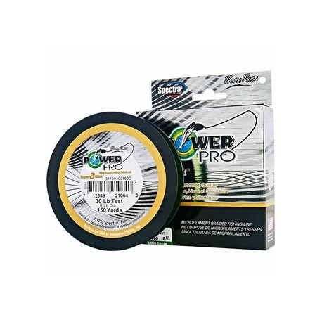 Tresse POWER PRO 8 brins 275m JAUNE 0.15mm  10KG