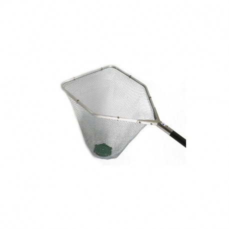 AMIAUD fish farming net 1m50 reinforced handle 0.7mm metal net head