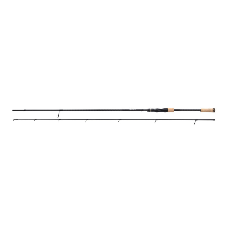Shimano Canne à Spinning Nasci 242cm - Mod-Fast 121g - Lancer 14-42g - Transport 124cm - NAS711MHMFC