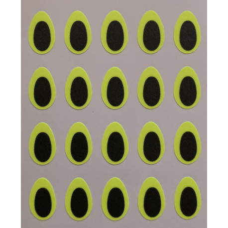 PACCHIARINI'S Predator Eyes Jaune Fluo 8mm