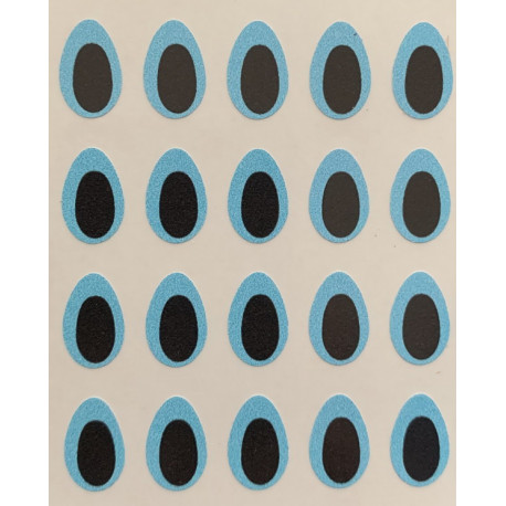 PACCHIARINI'S Predator Eyes Bleu Clair 8mm