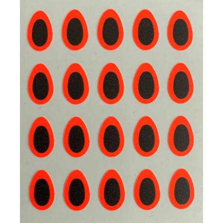 PACCHIARINI'S Predator Eyes Orange Fluo 8mm