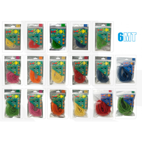 Elastic MILO misol 1.4mm blue- 6mt