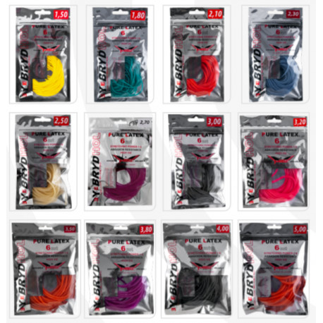 Elastique MILO eyebrydhol 2.7mm violet- 6mt