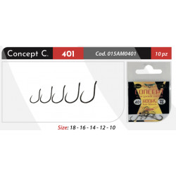 Hameçons MILO concept carpodrome 401 n°16