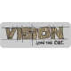 Sticker VISION "Join the cult" 40x14cm