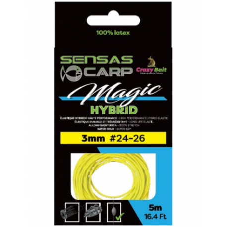 Hybrid elastic SENSAS magic- 2.6mm 5mt