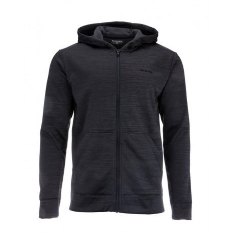 SIMMS Challenger Full-Zip Hoody Black Heather Taille M