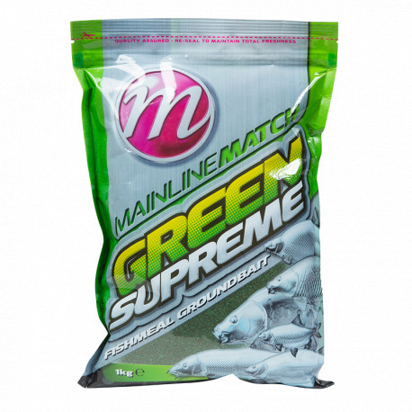 MAINLINE Match green supreme bait 1kg