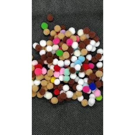 Pompon ARCA 8mm rose