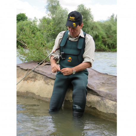 BEHR Neoprene Wathose 4mm Waders - Size 46/47