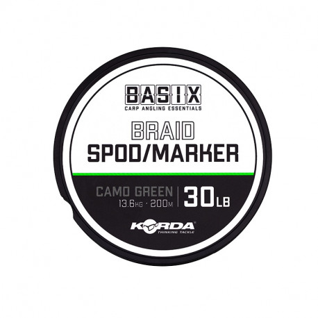 KORDA Basix spod/marker braid 200m 30lbs-13.6kg
