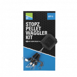 Stop float PRESTON Stopz pellet waggler kit