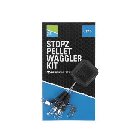 Stop float PRESTON Stopz pellet waggler kit