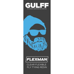 Résine GULFF Fleximan Clear Flexible15ml Fly Tying Resin