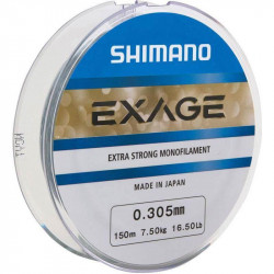 Nylon SHIMANO Exage 30mm 305m 7.5kgs
