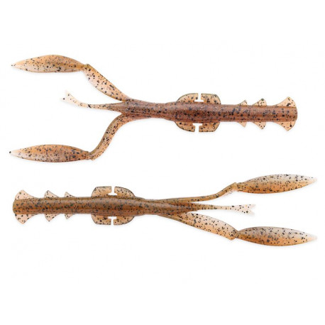 KEITECH Neko camaron 5.5inch Smoke cinnamon crawdad