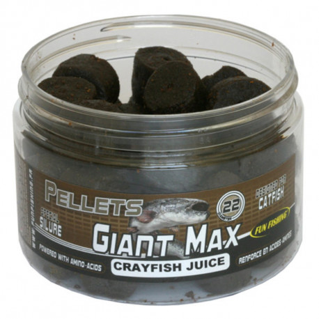 FUN FISHING Pellets Extasy Perçés Giant Max Red Squid 250gr 22mm