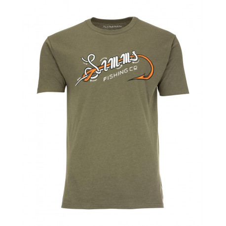 T-Shirt SIMMS Special Knot Military Heather  M