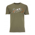 T-Shirt SIMMS Special Knot Military Heather  M