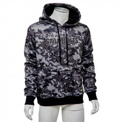 Sweat STARBAITS bank grey digi cam hoodie- L