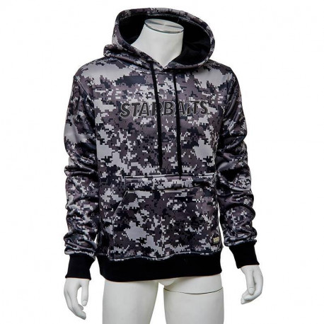 STARBAITS bank grey digi cam hoodie- L