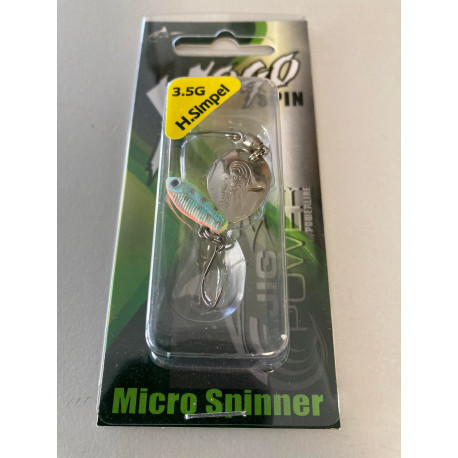Leurre JIG POWER Yogo spin 3.5gr TRM Hameçon SIMPLE