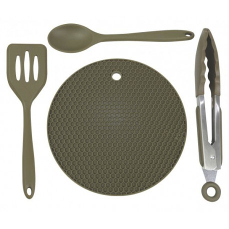 Kitchen utensils TRAKKER 4 piece silicone set