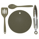 Kitchen utensils TRAKKER 4 piece silicone set