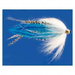 Mouche à brochet Whitlock's Bleu H3/0 17cm