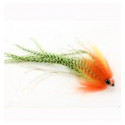 Pike fly TRAUN RIVER Predator Candy Tube Firetigfer H3/0 21cm
