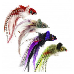 Mouche à brochet Whitlock's Traun River Black/Purple H3/0 14cm