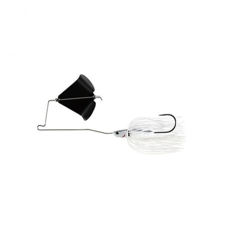 Leurre DUO Realis buzzbait 14gr Mat black white shad
