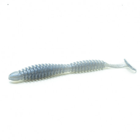 TIEMCO Flexy shad 3.5inch Natural pro blue