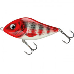 SALMO Slider 12cm Holo red head striper