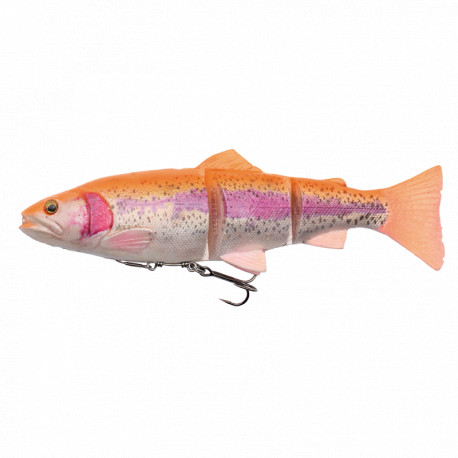Leurre SAVAGE GEAR 4D Line thru trout 15cm 40gr Golden albino