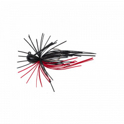 SAVAGE GEAR Skirt flirt jig 6gr Black red