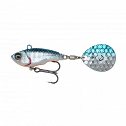 SAVAGE GEAR Fat tail spin 5.5cm Blue silver