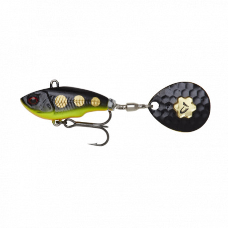 SAVAGE GEAR Fat tail spin 5.5cm Black magic