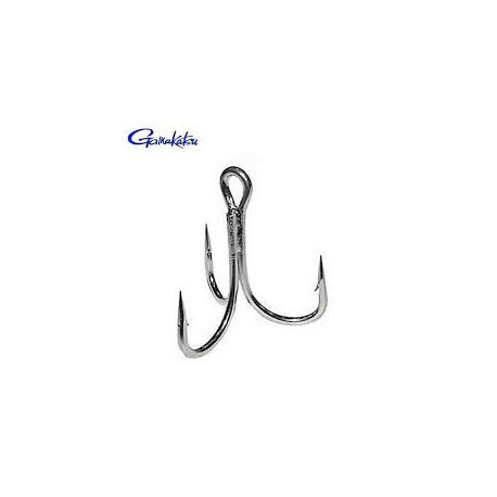 GAMAKATSU 13 nickel-plated treble hook, no. 2