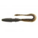 KEITECH Mad wag Mini 3.5inch Green pumpkin PP blue lure