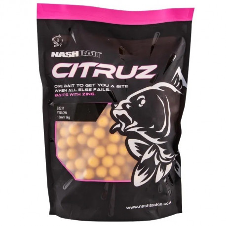 Bouillette NASH Citruz jaune 20mm 1kg