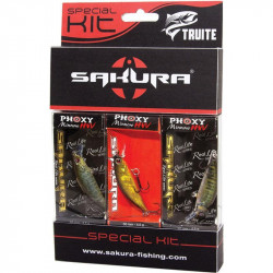 Pack SAKURA Phoxy minnow 62mm HW